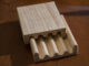porte savon bois