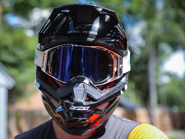 casque de moto