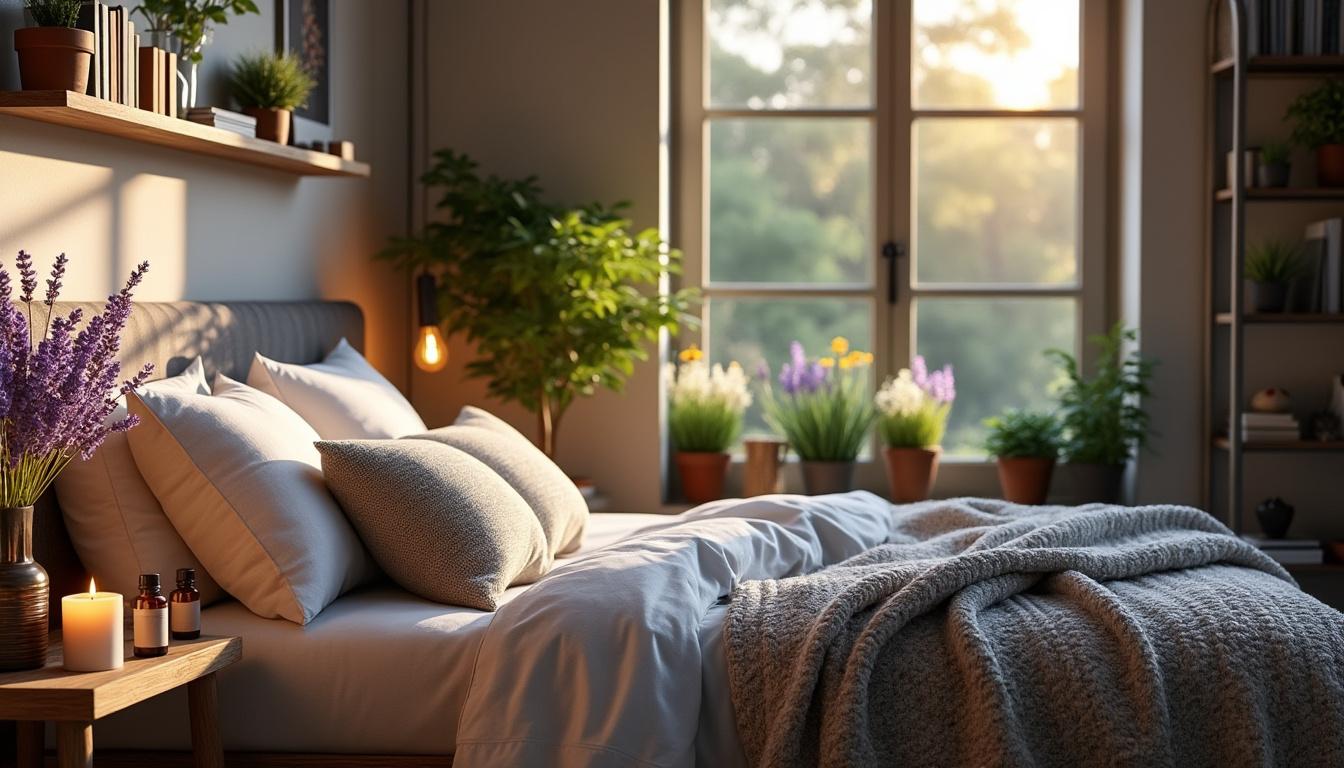 Les rituels naturels pour mieux dormir sans médicaments découvrez des rituels naturels efficaces pour améliorer la qualité de votre sommeil sans avoir recours aux médicaments. adoptez des habitudes simples et apaisantes pour des nuits réparatrices.