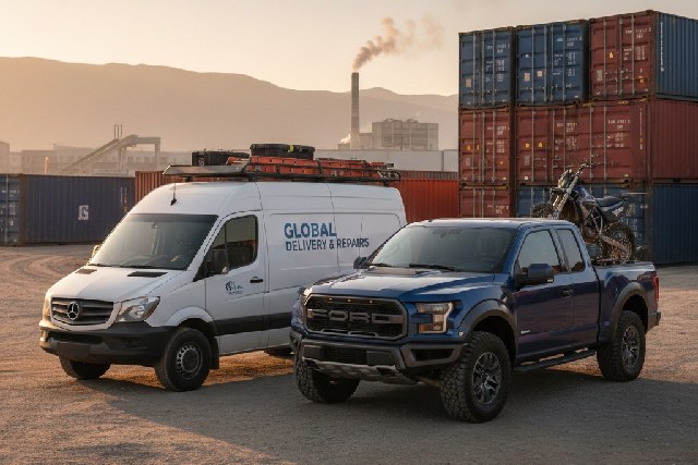 utilitaire contre camionnette